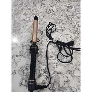 Hot Tools Professional 1" Flipperless Curling Wand Heats to 430 degrees MINT!!